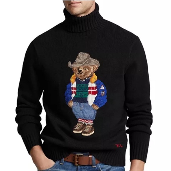 Polo Ralph Lauren Other - Polo Ralph Lauren Bear Turtleneck Sweater